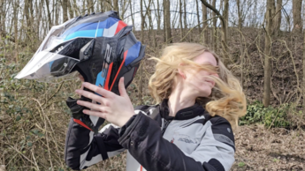 Without a mask special video! One year of Bikergirl_97