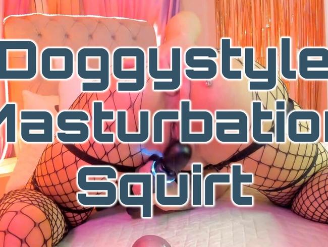 Doggystyle Masturbation Squirt