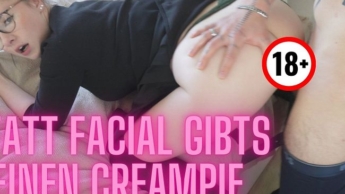 Am I pregnant now? Creampie instead of facial!