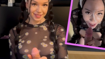 What if my family finds out? My first BLOWJOB on camera!!