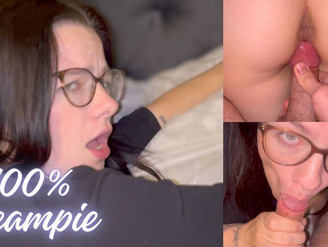 100% Private Creampie! Fucked right after the move