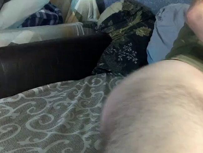 Hairy daddy fucks young twink and cum in his tight hole